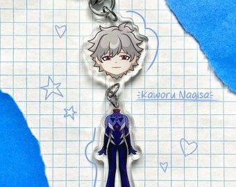 Kaworu Nagisa Acryl Schlüsselanhänger