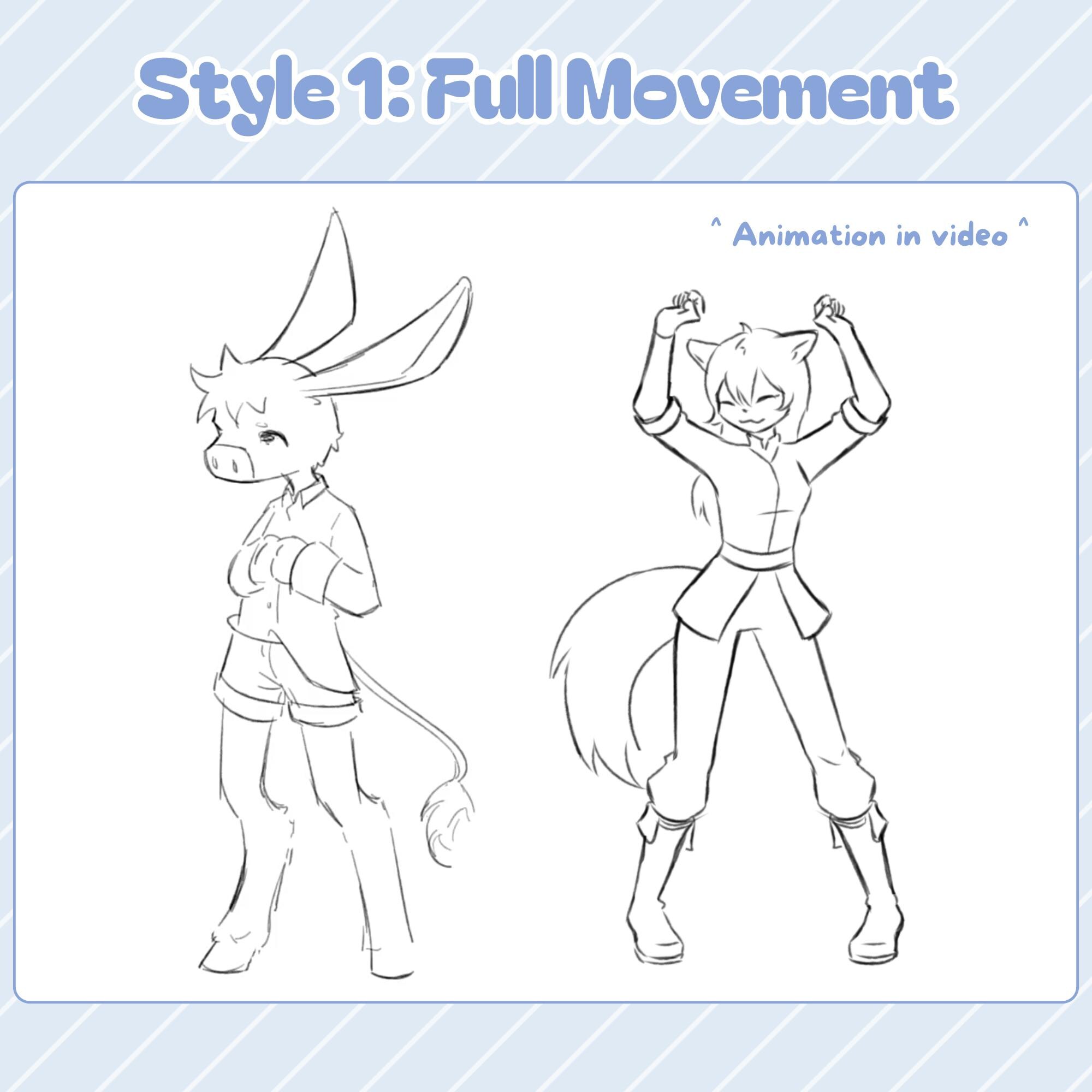 Animation Commissions CLOSED | Rough Animation Commissions - Etsy