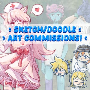 CLOSED | Sketch/Doodle Digital Art Commission