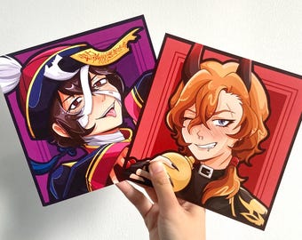 Bungou Streunige Hunde Kunstdrucke