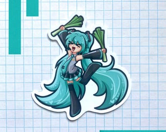 Hatsune Miku Vinyl Aufkleber