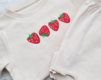 Personalised Embroidered Frilled Summer Sets, Summer Must Have