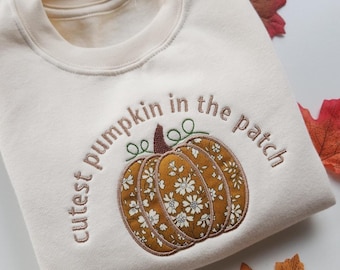 Cutest Pumpkin In The Patch, Pumpkin Picking, Custom Made, Personalised, Halloween, Spooky Season