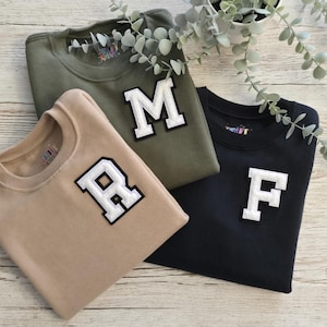 Kids Personalised Initial Jumper, Sweatshirt, Fashion