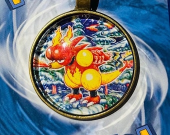 Magmar Keychain