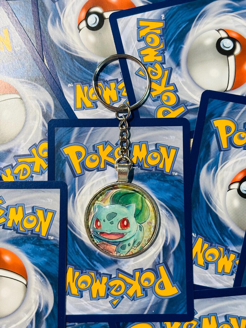Bulbasaur Keychain - Etsy