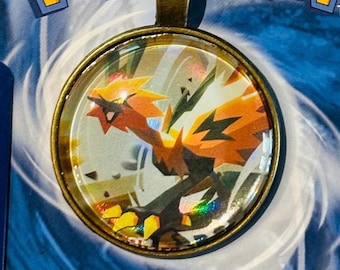 Galarian Zapdos Art Rare Keychain