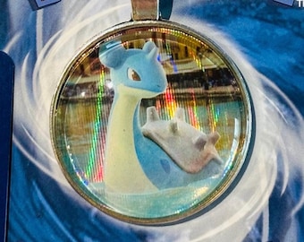 Lapras Holographic Keychain
