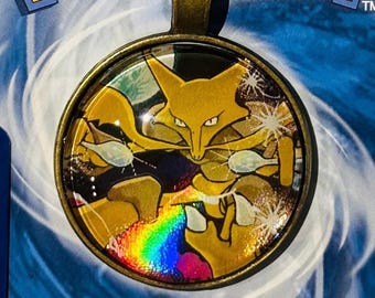 Alakazam Holographic Keychain