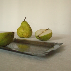 Small Vintage Silver Tray