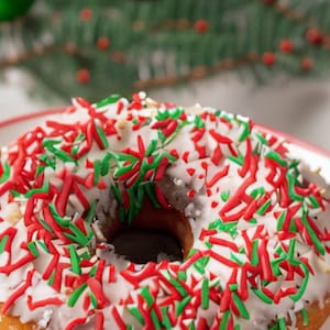 Tasty Christmas Donut