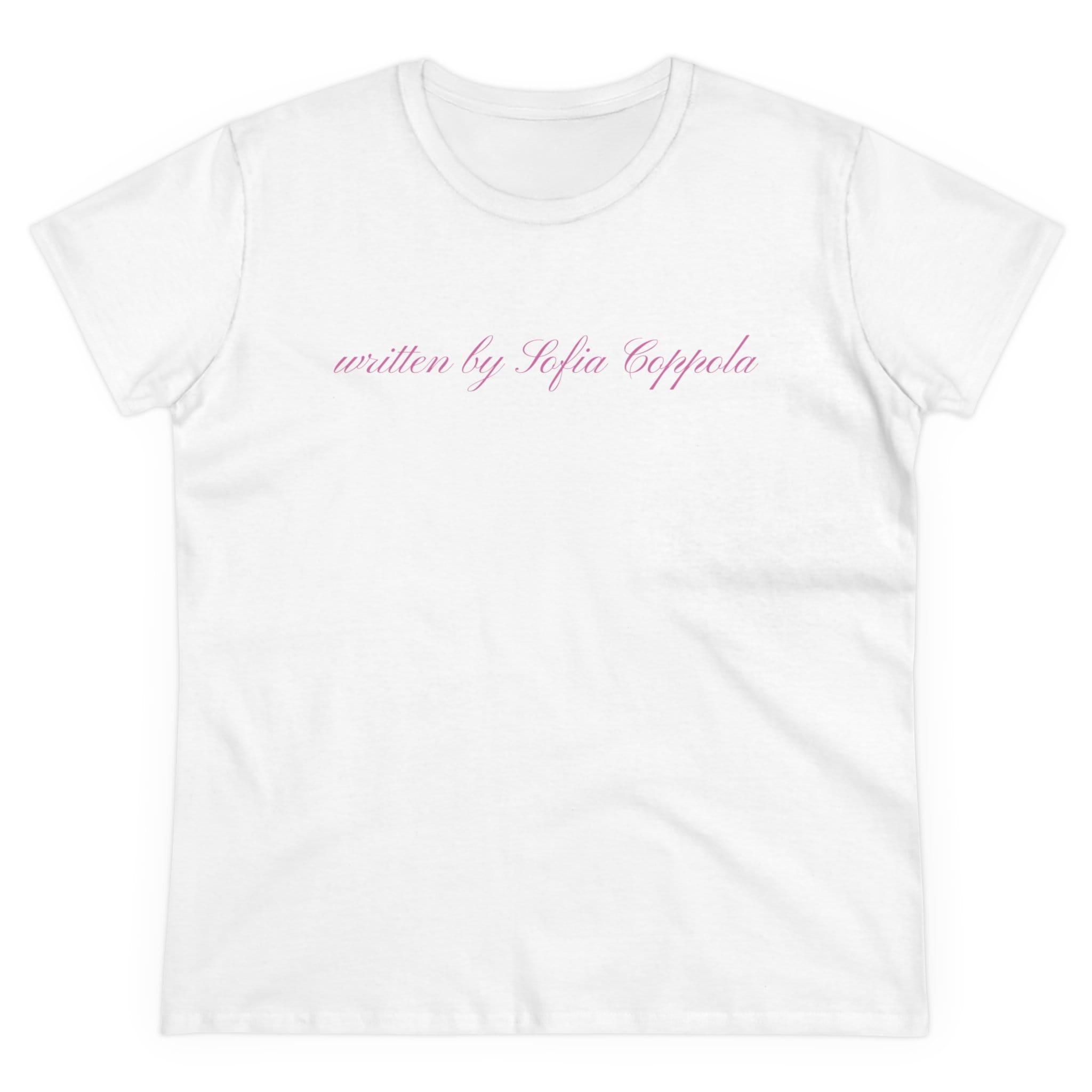 coquette aesthetic, 'written by Sofia Coppola' t-shirt