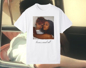 bones and all t-shirt, timothee chalamet, call me by your name, coquette aesthetic