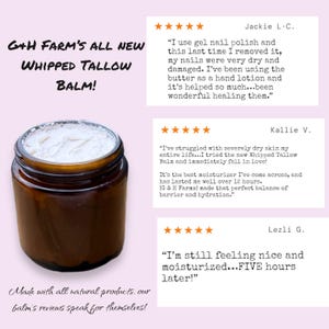 Whipped Tallow Balm