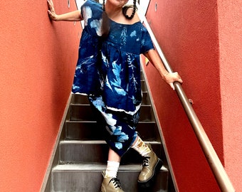 Cyanotype drop crotch coordinate