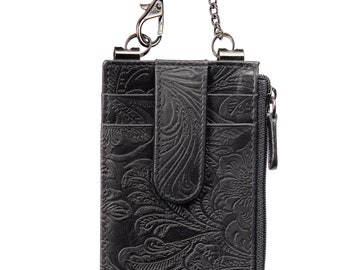 Embossed Colors - Travel Wallet, Boot Wallet, RFID Safety and Security, Anti Pick Pocketing Features