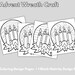 Printable Advent Wreath Coloring Page Craft for Catholic Christian Kids ...