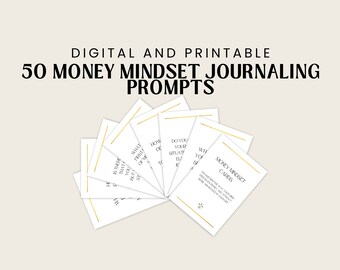 Money Manifestation Journal Prompts | Money Journal | Money Manifesting Journal | Digital Manifestation Journal | Wealth Manifestation