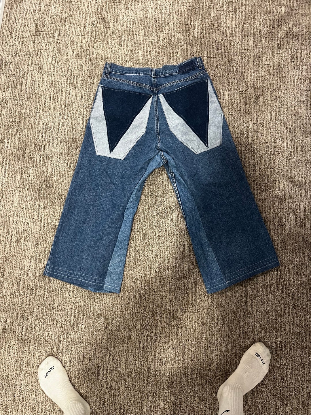 Wide Leg Jeans - Etsy