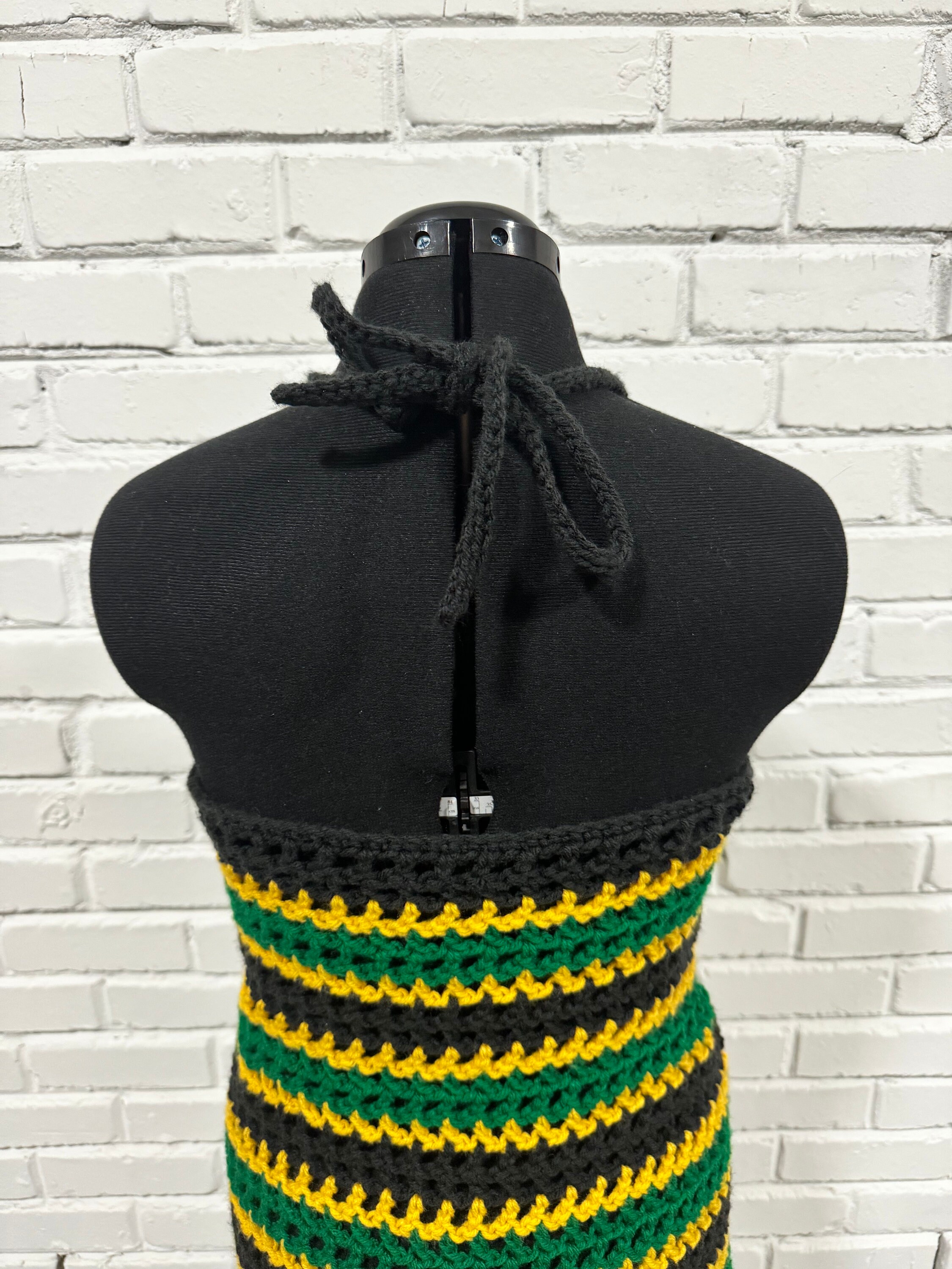 Jamaica Bell Sleeve Crochet Mini Dress White main image 1