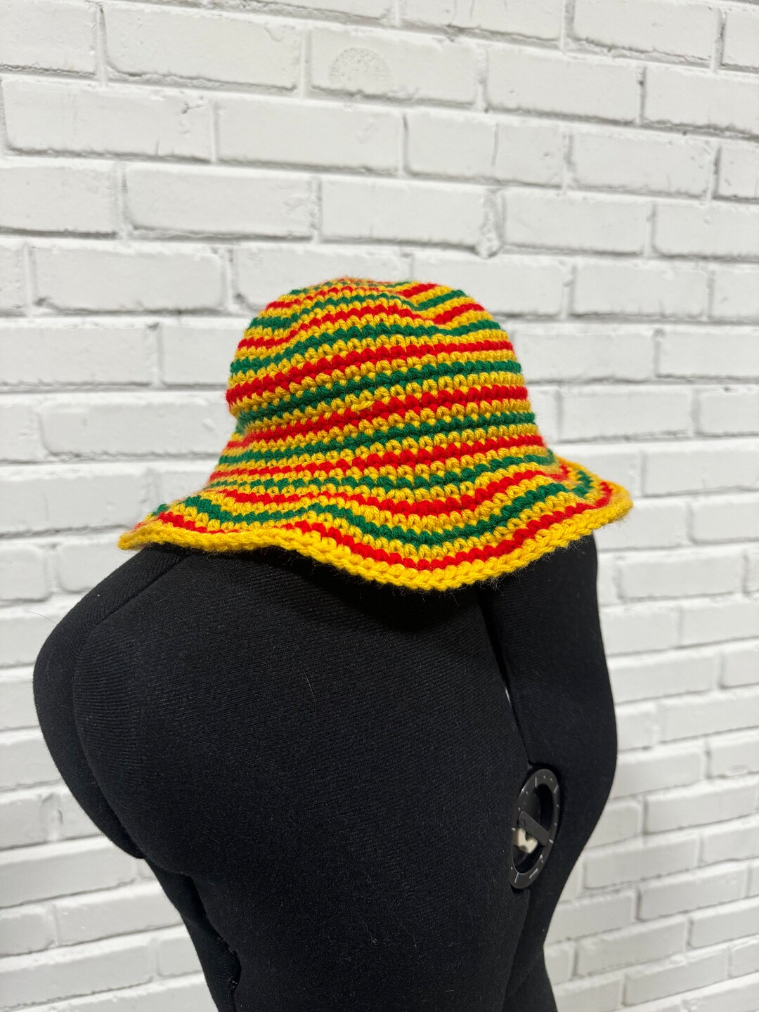 Rasta Cross Reversible Bucket Hat main image 1