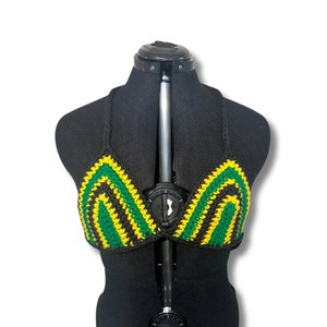 Jamaica Mesh Crochet Shorts with Bikini Matching Set image 2