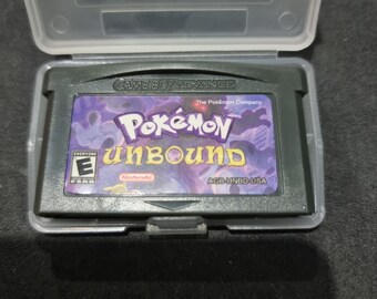 Pokemon unbound gameboy advance gba rom hack fan made video game