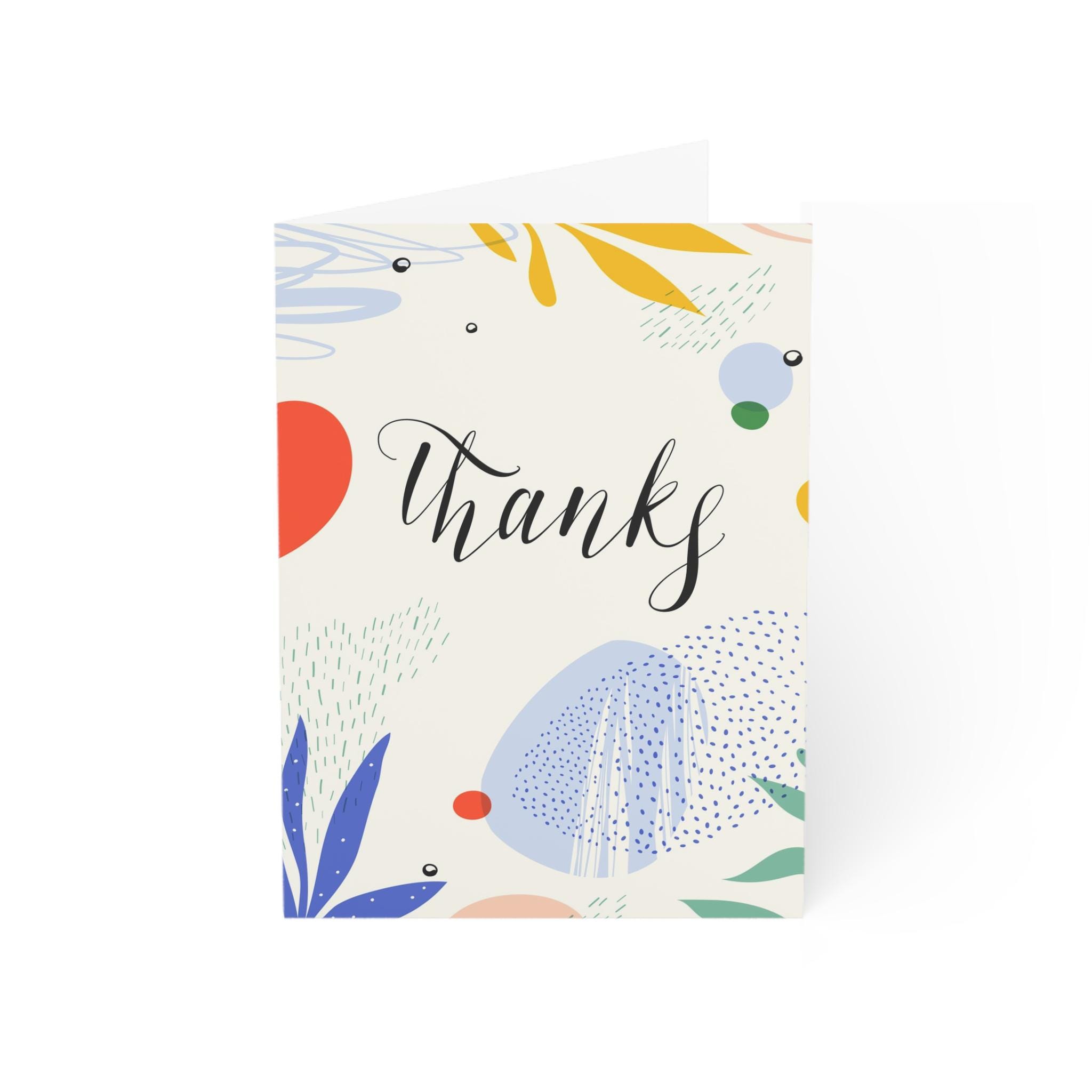 Thanks Spring Fancy Thanks (spring) - Greeting Card - Etsy