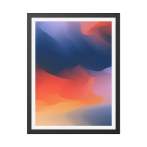 Spiritual 2 - Vibrant Abstract Framed Posters - Colorful Wall Art for Modern Decor