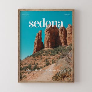 Stampa rupestre della cattedrale di Sedona