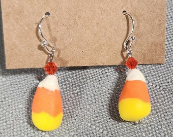 Candy Corn earrings