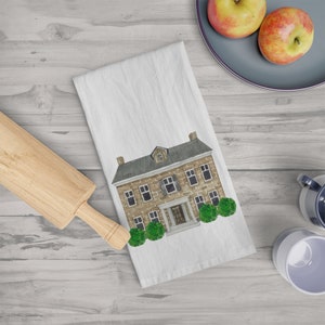 Colonial Home Tea Towel