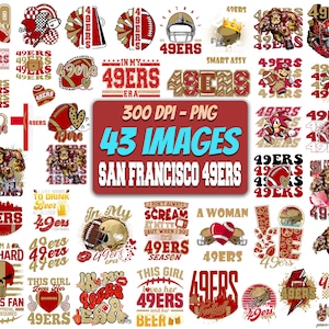 Adesivo Especial San Francisco 49ers Logo NFL - FIRST DOWN