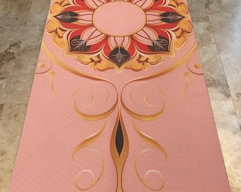 TPE Yoga Mat: Eco-Friendly Alignment Mat with Strap