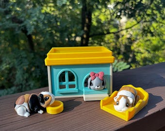 Little Pet Shop Guinea Pig, Bunny, Hedgehog Critter Pet House