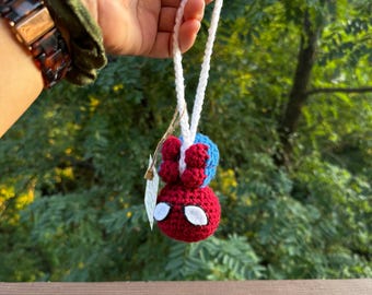 Spider Boy Car Accessory, Comic Superhero Hanging Charm Avenger