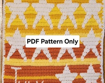 Juli Temperatur Decke Quadrat Mosaik Häkelanleitung