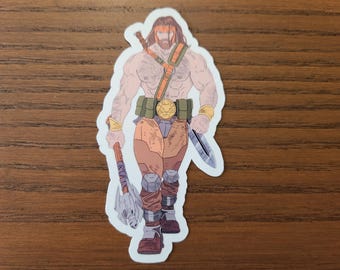 Marvel's Hercules Laminated and Waterproof Sticker