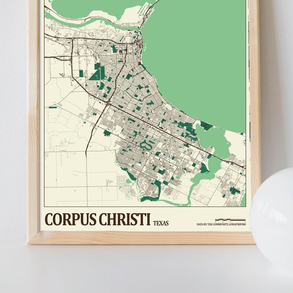 Corpus Christi Street Map