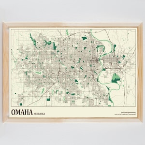Omaha Street Karte