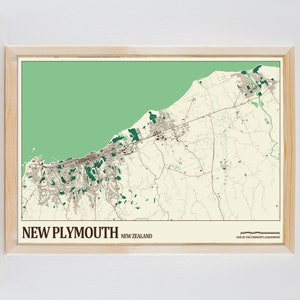 Neue Plymouth Street Karte