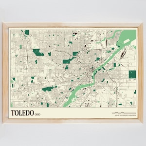 Toledo Street Karte