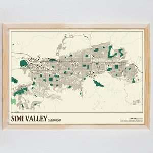 Simi Valley-stratenkaart