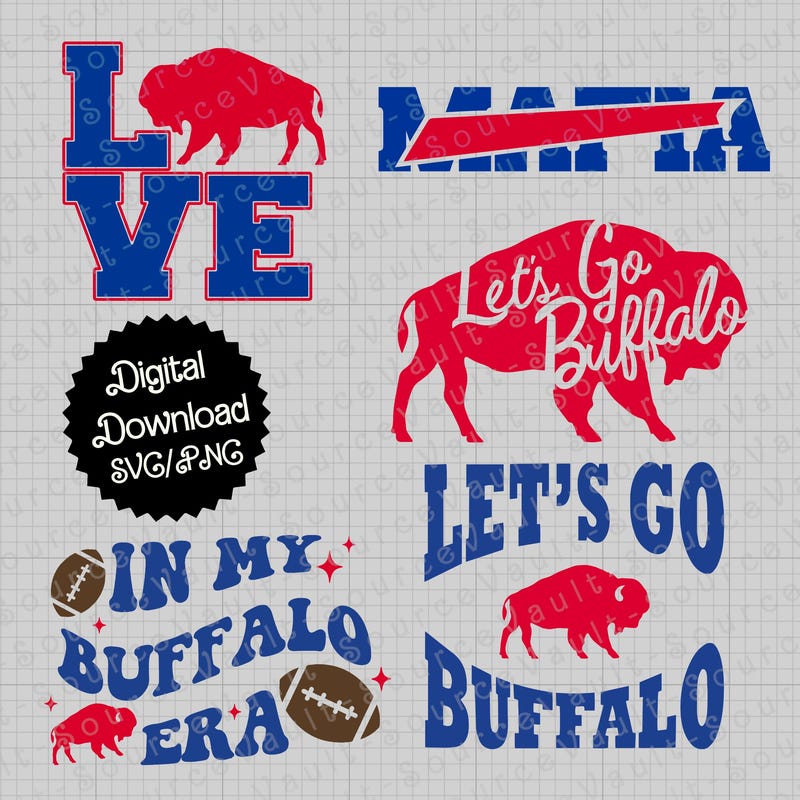 Small Buffalos for Tables Etsy