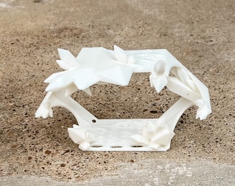 Crystal cave dragon stand/shelf