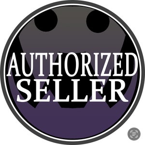 May include: A purple and black circle badge with the text "AUTHORIZED SELLER" in white.