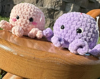 Crochet Octopus Toy: Handmade Ocean Creature Gift