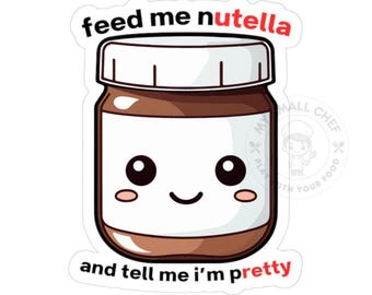 Hazelnut Spread Kiss Cut Vinyl Decal