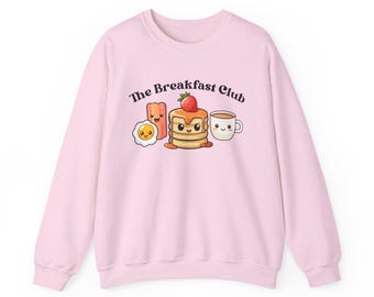Breakfast Friends Club Pancakes Kawaii Sweatshirt