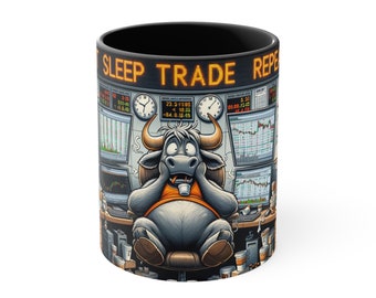 Wall Street Stock Market Trader Coffee Mug